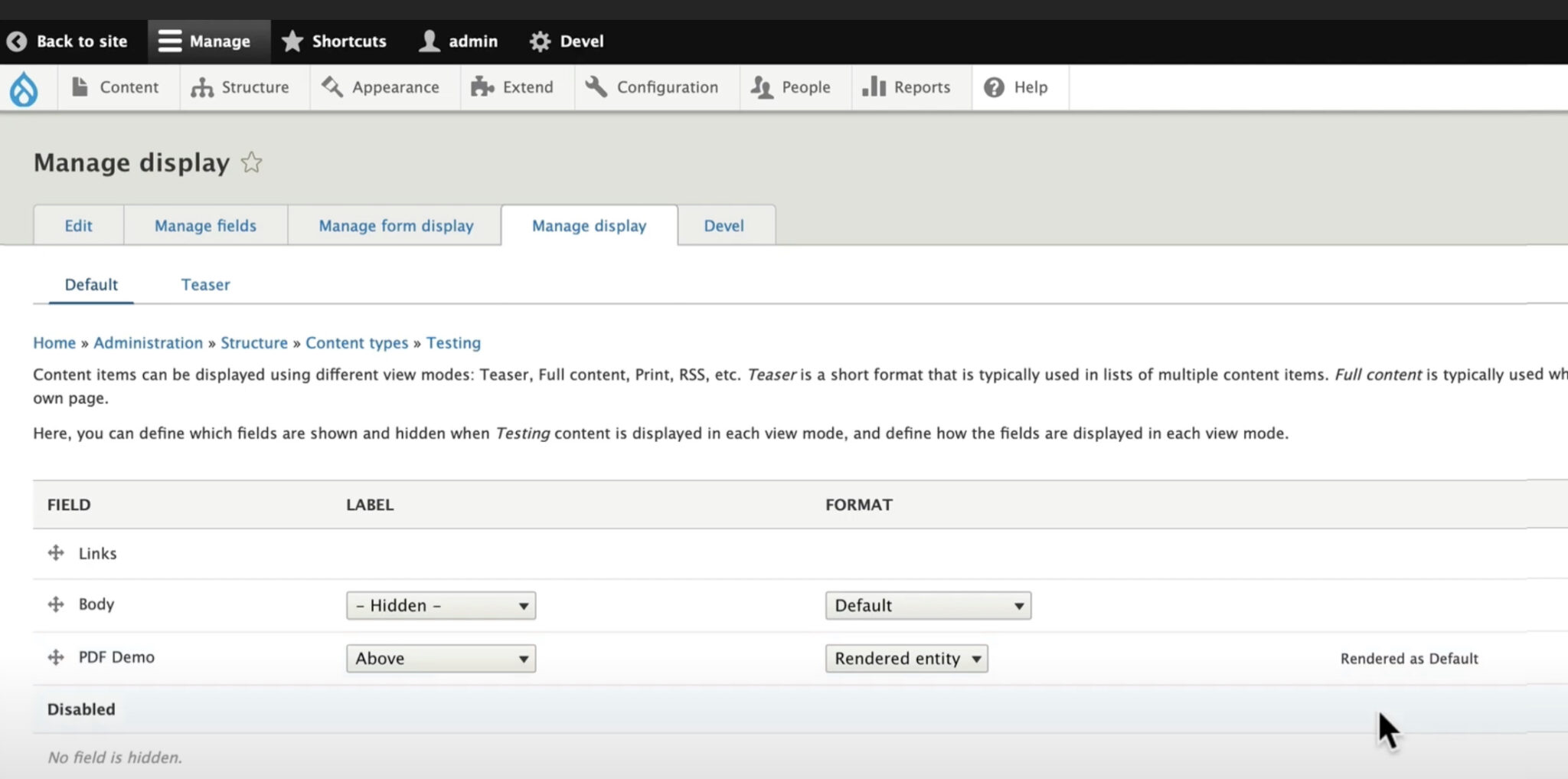 OSTips How To Display A PDF In Browser With Drupal 9 8 OSTraining