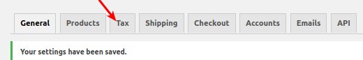 Tax tab added